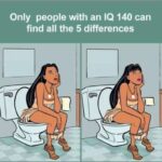 Test: Only a person with an IQ of 140 can find the 5 differences…