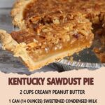 Kentucky Sawdust Pie