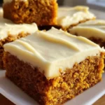 Old‑Fashioned Pumpkin Bars with Cream Cheese Frosting