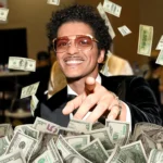 Bruno Mars Makes Cheeky Joke About Rumored $50 Million Gambling Debt