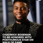 Chadwick Boseman to be honored with posthumous star on Hollywood Walk of Fame
