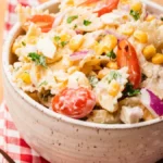 Creamy Corn Pasta Salad