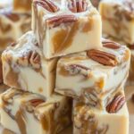 Caramel-Infused White Chocolate Fudge