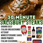 30 Minute Salisbury Steak Recipe
