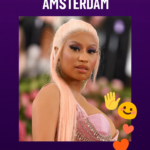 st. Rapper Nicki Minaj films own arrest in Amsterdam