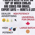 ST. ‘Parents Need to Stay on Top’ of Which Emojis Are Codes for Drugs, Expert Says — Here’s a List