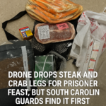 ST. Drone drops steak and crab legs for prisoner feast, but South Carolina guards find it first
