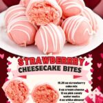 Strawberry Cheesecake Bites