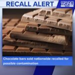 Chocolate bars sold nationwide recalled for possible contamination
