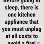 The Reason You Should Always Unplug This Kitchen Appliance at Night
