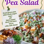 Best Creamy Pea Salad Recipe