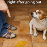 My Dog Pees Inside Right After Going Out