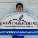 La Verne teenager with autism turns his obsession with trash trucks into a small business
