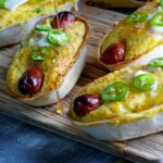 Cheesy Jalapeno Cornbread Hot Dogs