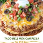 Taco Bell Mexican Pizza