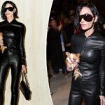 Demi Moore goes rock ‘n’ roll with a fresh bob and an all-leather look for Gucci