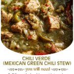 Chili Verde (Mexican Green Chili Stew)