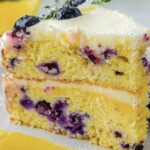 Easy Lemon Blueberry Cake