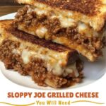 Sloppy Joe Grilled Cheese