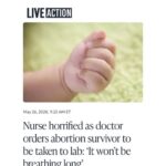 Nurse horrified as doctor orders abortion survivor to be taken to lab: ‘It won’t be breathing long’