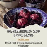 Blackberry Dumplings