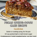 Pecan Upside-Down Cake