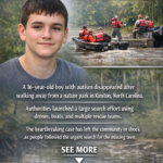 ST. Body of 16-year-old boy with autism pulled from Neuse River in Kinston