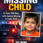 ST. Cedar Park police: Missing 6-year-old with autism found safe by residents walking nearby