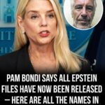Pam Bondi Confirms Complete Release of Epstein Files, 300 High-Profile Names Revealed