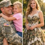 I Made My Prom Dress From My Dad’s Army Uniform in His Honor – My Stepmom Teased Me Until a Military Officer Knocked on the Door and Handed Her a Note That Made Her Face Turn Pale