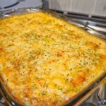 Creamy Lemon Chicken Orzo Bake