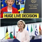 1 MIN AGO: EU Supreme Court ORDERS Von der Leyen to RESIGN Immediately Over CORRUPTION Scandal!