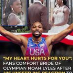 Noah Lyles’ Wedding Day Moment Goes Viral, Igniting Talk over His Reaction