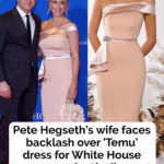 Internet slams Pete Hegseth’s wife for ‘Temu’ outfit