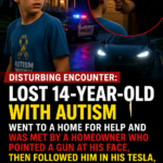 ST. Lost 14-year-old with autism went to a home for help and was met by homeowner who pointed a gun at his face, then followed him in his Tesla: Police
