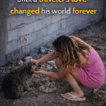 He survived on gravel… until a traveler’s love changed his world forever