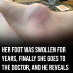 Woman’s foot was swollen for years, then she finally pays the doctor a visit to learn why