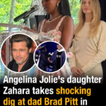 Angelina Jolie’s daughter Zahara takes shocking dig at dad Brad Pitt in savage graduation diss