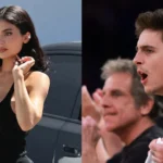 Timothée Chalamet Cheers on Knicks with New Look During Amazing Comeback Win as Kylie Jenner Remains on West Coast